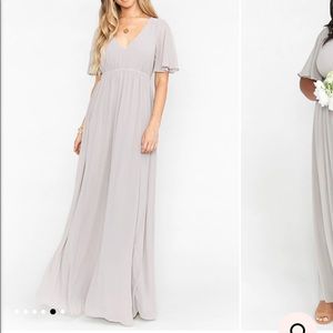 Show Me Your MuMu Emily Empire Maxi Dress